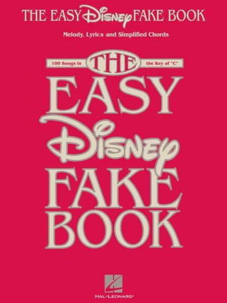 Sheet music + Playback-CD THE DISNEY EASY FAKE BOOK -->