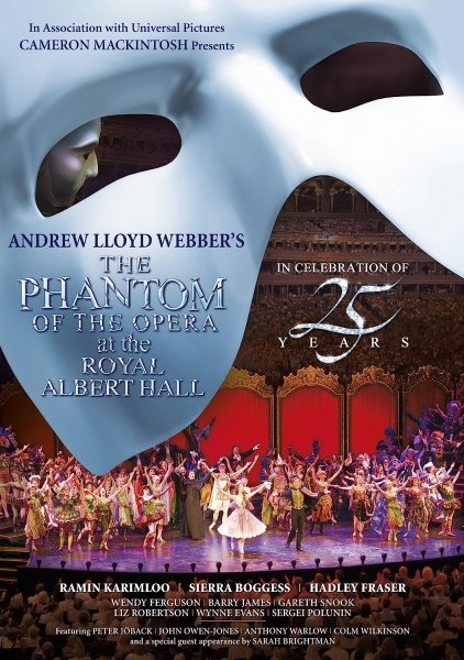 DVD The Phantom Of The Opera - 25th Anniversary Concert at