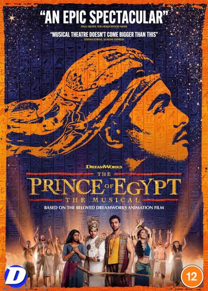 DVD THE PRINCE OF EGYPT - Original London Cast (RC 2) --> Musical