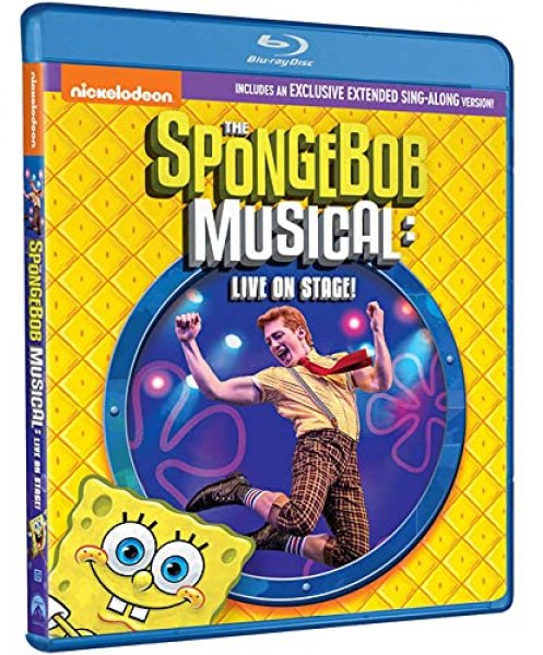Blu-ray Disc SPONGEBOB THE MUSICAL Original Broadway Cast 2019