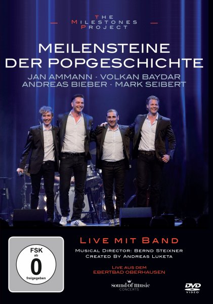 DVD THE MILESTONES PROJECT: Meilensteine der Popgeschichte (RC 0