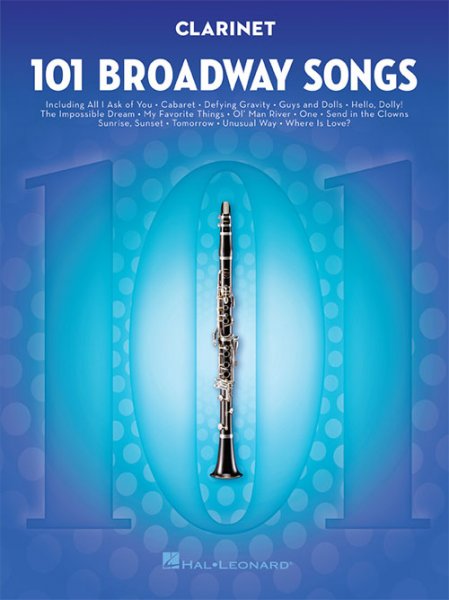 sheet music 101 broadway songs clarinet eur 16 95 musical cds unusual way sheet music