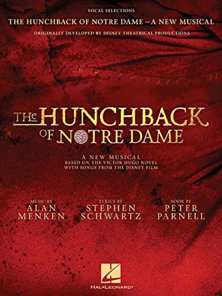Sheet Music THE HUNCHBACK OF NOTRE DAME (PVG) -->